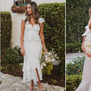 Perfect condition! Show Me Your Mumu Reese ruffle dress